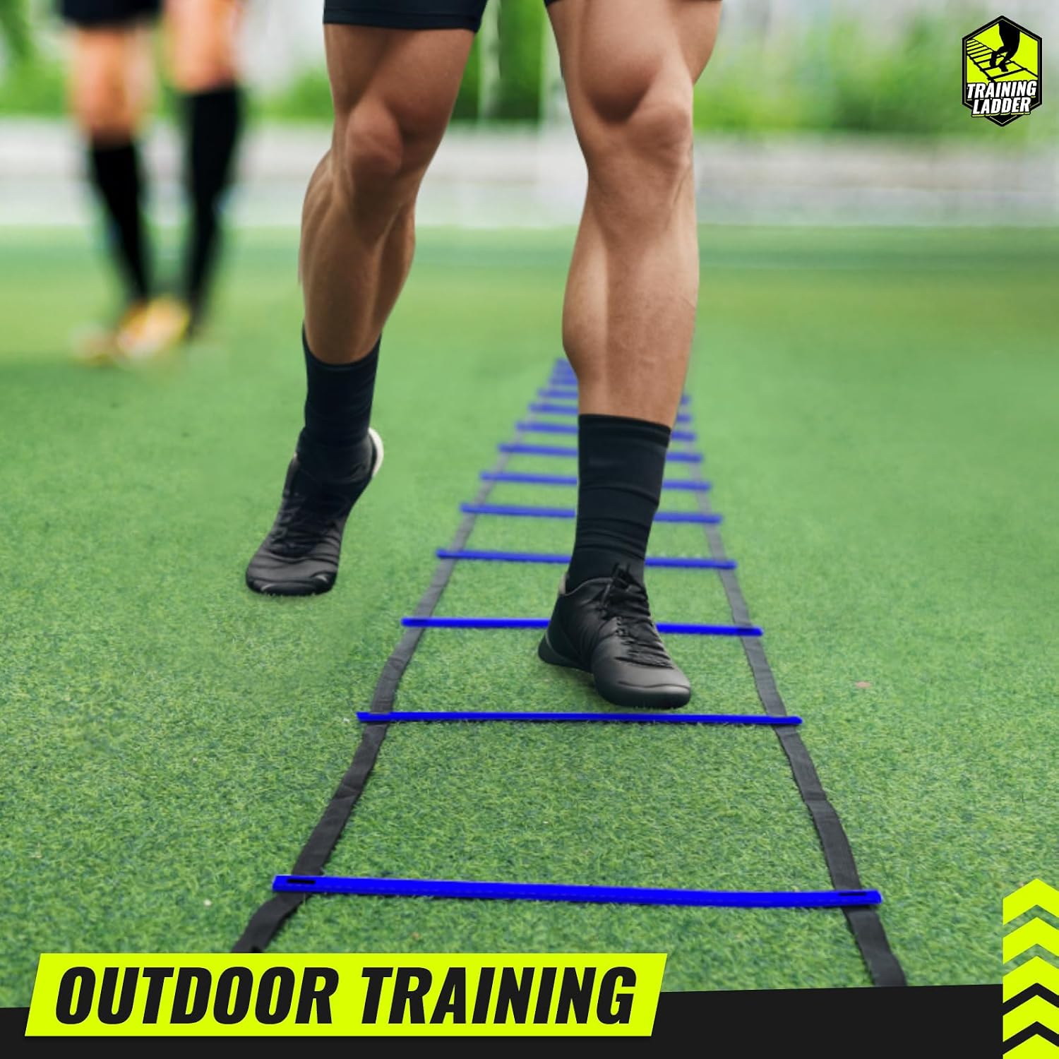 Teenitor Agility Ladder Speed Ladder Training Ladder for Soccer, Speed, Football Fitness Feet Training Carry Bag Agility Training Equipment 13 rungs, 23 feet