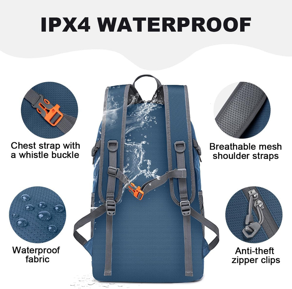 MIYCOO Ultralight Packable Backpack, 35L Waterproof Hiking Daypack