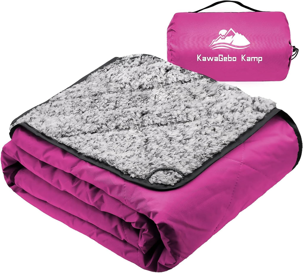 Sherpa Waterproof Outdoor Blanket 80" X 58"