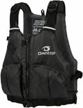 Owntop Women & Men Swim Vest for Kayaking & Paddle Sports, Adjustable Swimming Vest for Adult, Large Armhole Swim Jacket with Waist Strap for Fishing & Boating