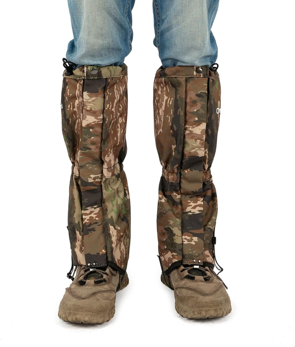 Waterproof Snow Gaiters for Boots, Long Leg Gaiters for Hiking, Hunting & Outdoor Work – Anti-Snow, Anti-Water, Anti-Sand Protection