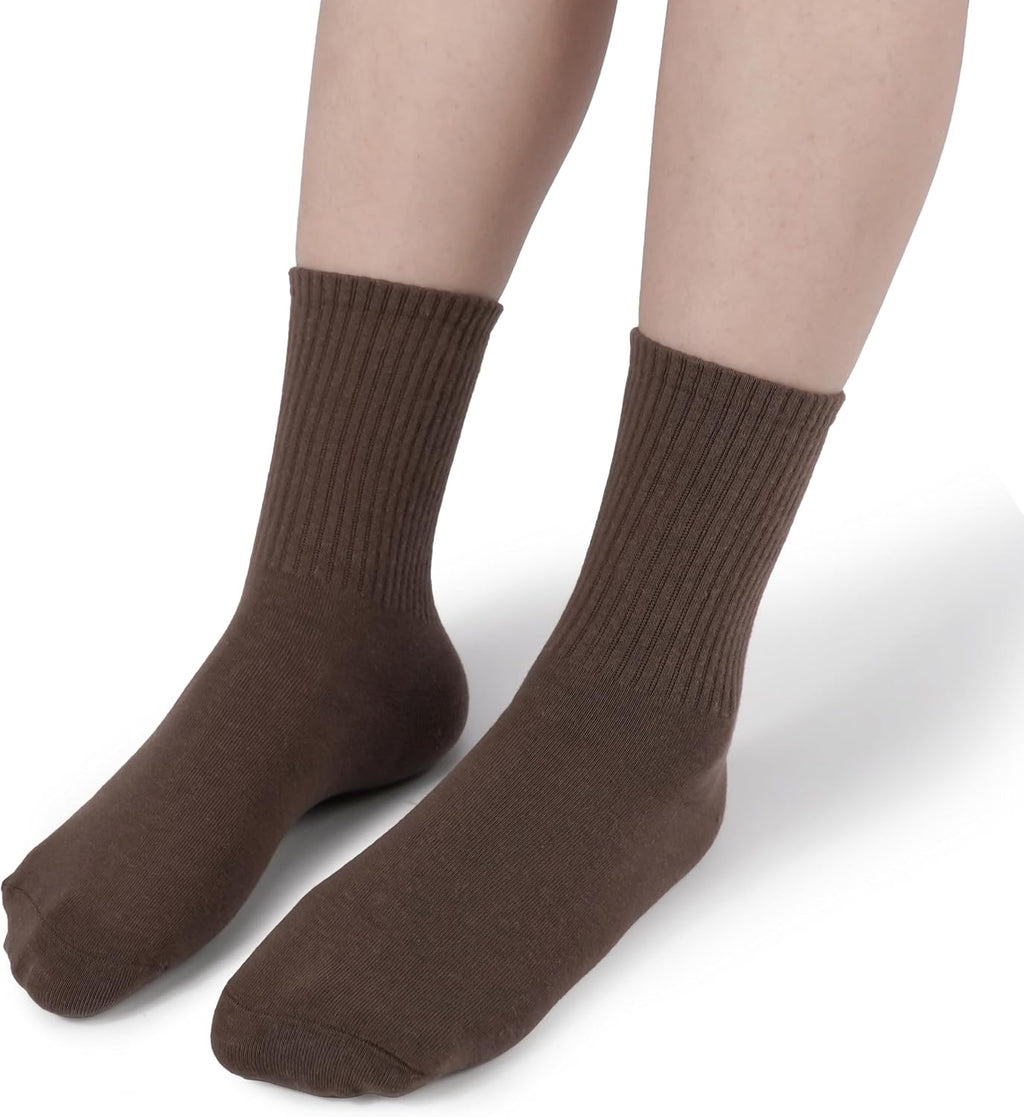 BomKinta Women Calf Socks Athletic Crew Sock