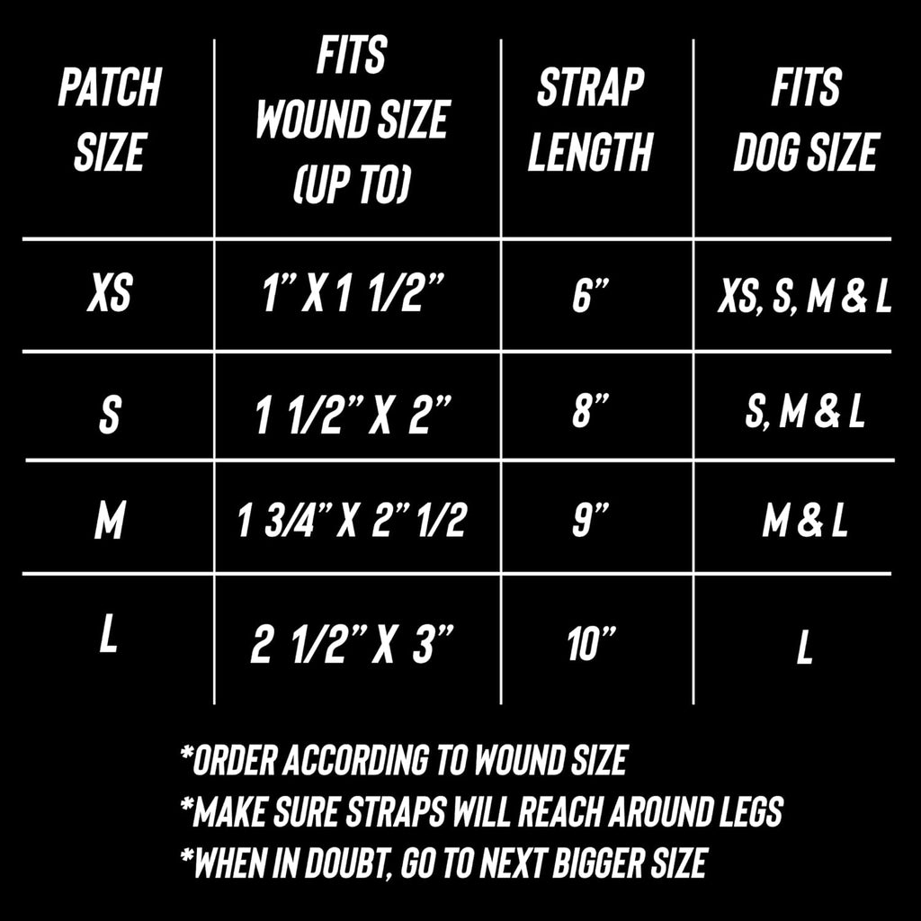 Proud Pet Patches Dog Bandage for Wound Care w/ Peep Hole Cover. Bandages for Dog Hot Spots, Lick Granuloma, Stitches and Wounds. Self Adhesive Wrap Works for Paw, Tail, Legs, Foot for Dogs & Cat