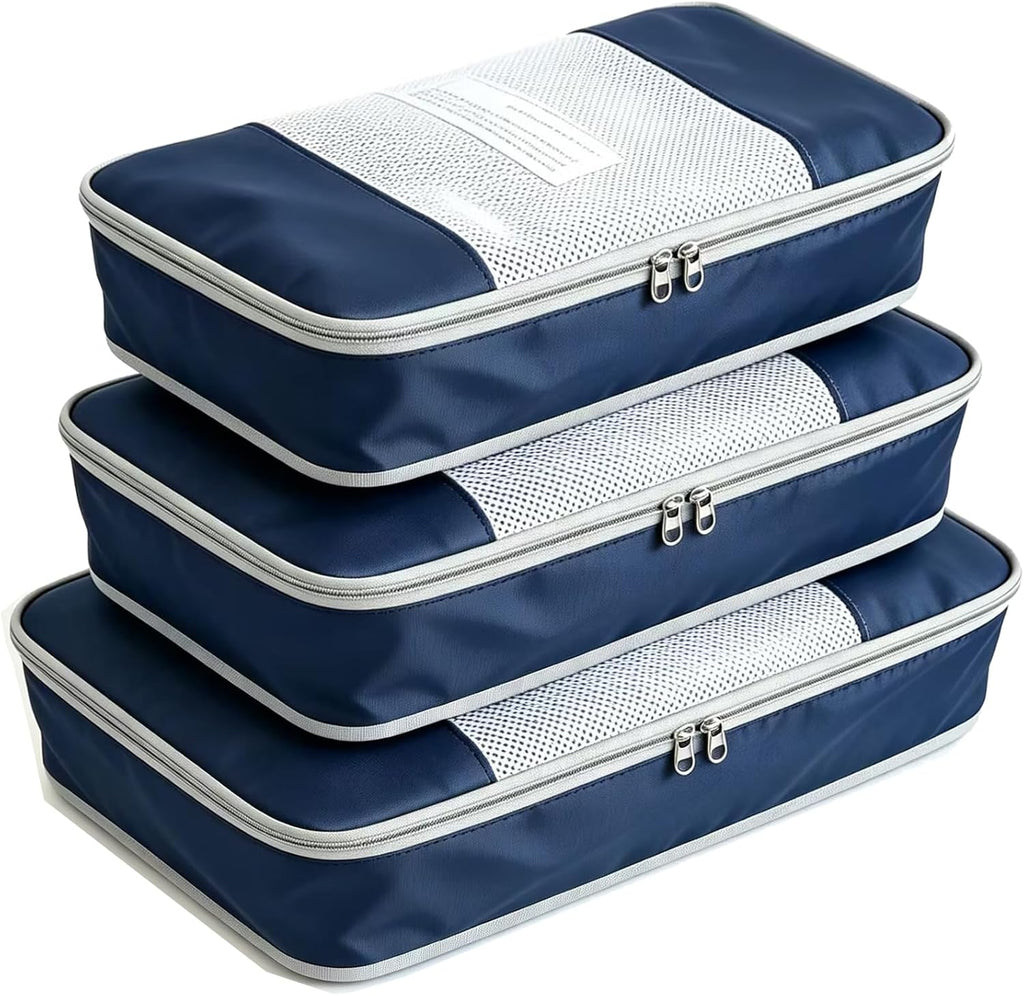 Packing Cubes for 28" Suitcase Travel Luggage Organizers - Travel Organizer Bags Luggage Clothes Accessories Storage Carry on Suitcase Packing Pouches Bag For Men Women Kids 1/3X3PACK