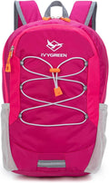 IVYGREEN Small Kids Hiking Backpack for Camping or Short Trip, Rose, S
