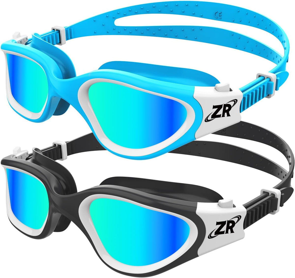 ZIONOR Kids Swim Goggles, 2 Packs G1MINI Polarized Swimming Goggles Girls/Boys