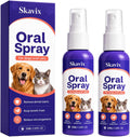 pet Oral Spray, No-Brush Oral Care Spray for Dogs and Cats, Easy Pet Mouth Spray for Fresh Breath Routine, Daily Pet Mouth Care Routine, 30ML / 1.02 FL OZ (2)
