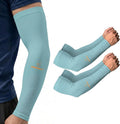 ARMORAY Arm Sleeves for Men and Women - UV Sun Protection Cooling Compression - Tattoo Cover Up Sleeve for Daily Wear & Work