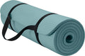 Gaiam Thick Yoga Mat, Exercise & Fitness Mat with Easy-Cinch Carrying Strap
