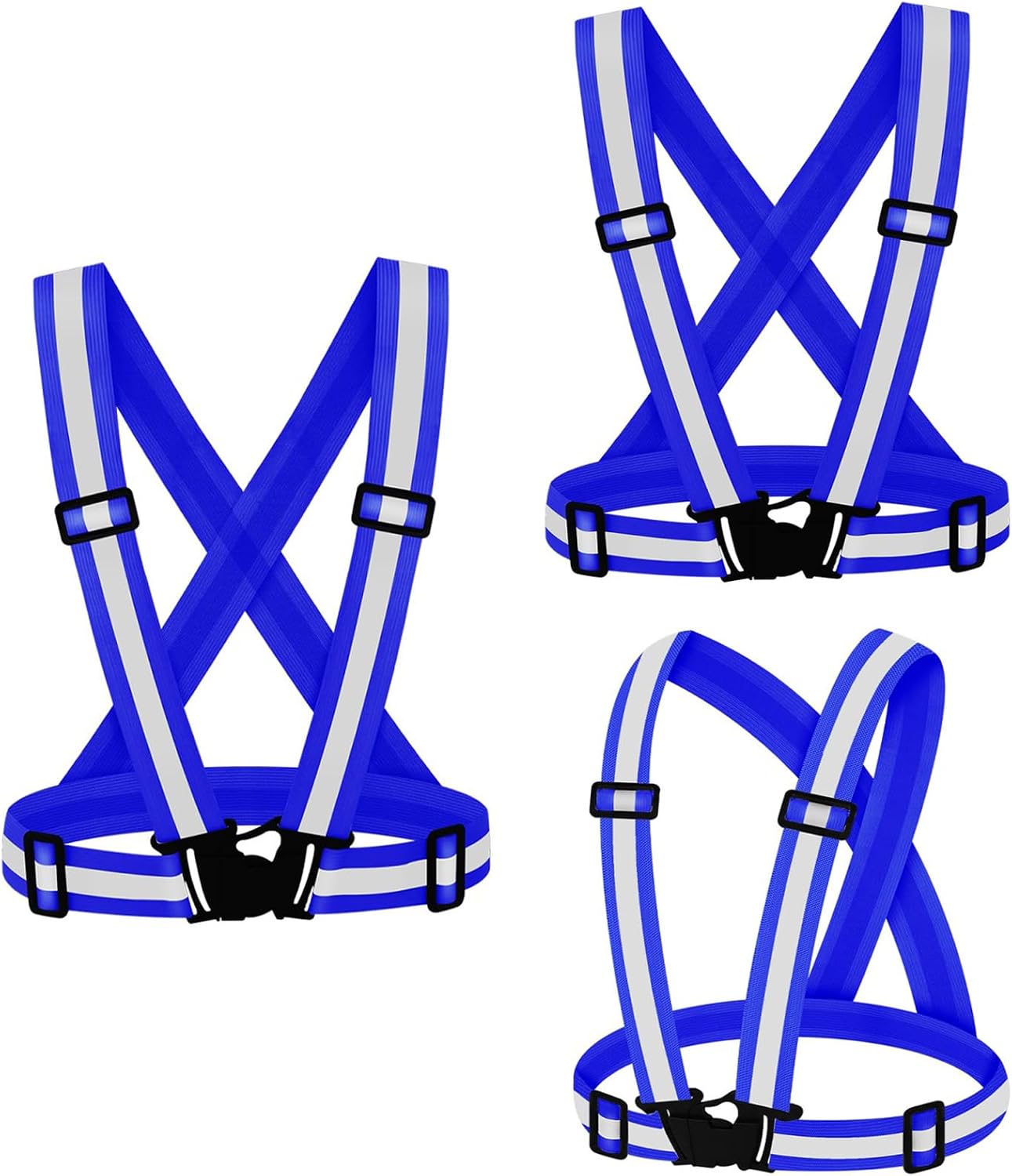 3PCS Reflective Vest Running Gear