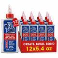 Weldbond Multi-Surface Strong Glue – Fast Drying Glue for Wood, Tile, Ceramic, Pottery, Glass, Metal & More – Heavy Duty Adhesive for Mosaic, Crafts, Wood Working & Repairs – 5.4oz (160ml), 12 Pack