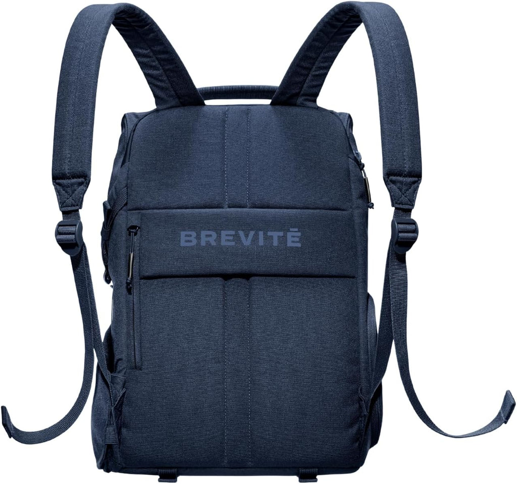 BREVITE - The Runner - Compact Camera Backpacks for Photographers - A Minimalist & Travel-friendly Photography Backpack Compatible With Both Laptop & DSLR Accessories 18L (Moonlit Blue)