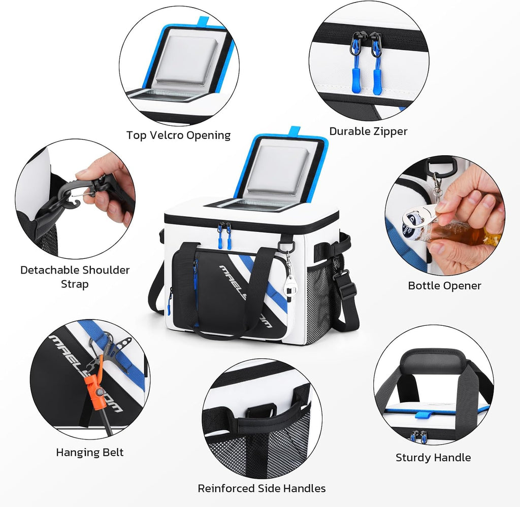 Maelstrom 30 Can Collapsible Soft Cooler Bag with Quick Access Opening
