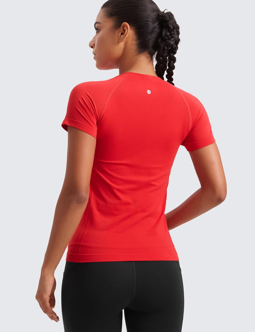 CRZ YOGA Seamless T-Shirt Hip Length
