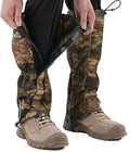 Waterproof Leg Gaiters for Men Women, Adjustable Snow Boot Gators for Hiking, Skiing, Hunting, Outdoor Adventures