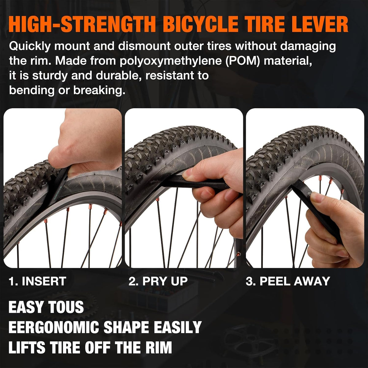 cyclists Bike Tire Lever – Bicycle Tire Levers Tool Set