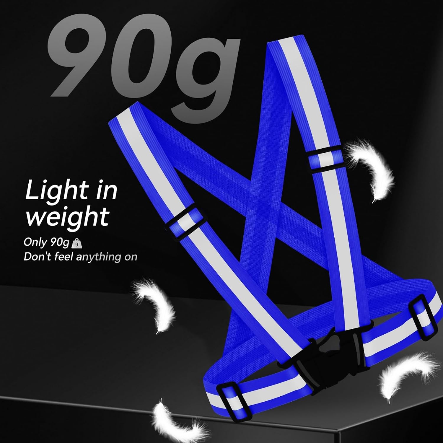 3PCS Reflective Vest Running Gear