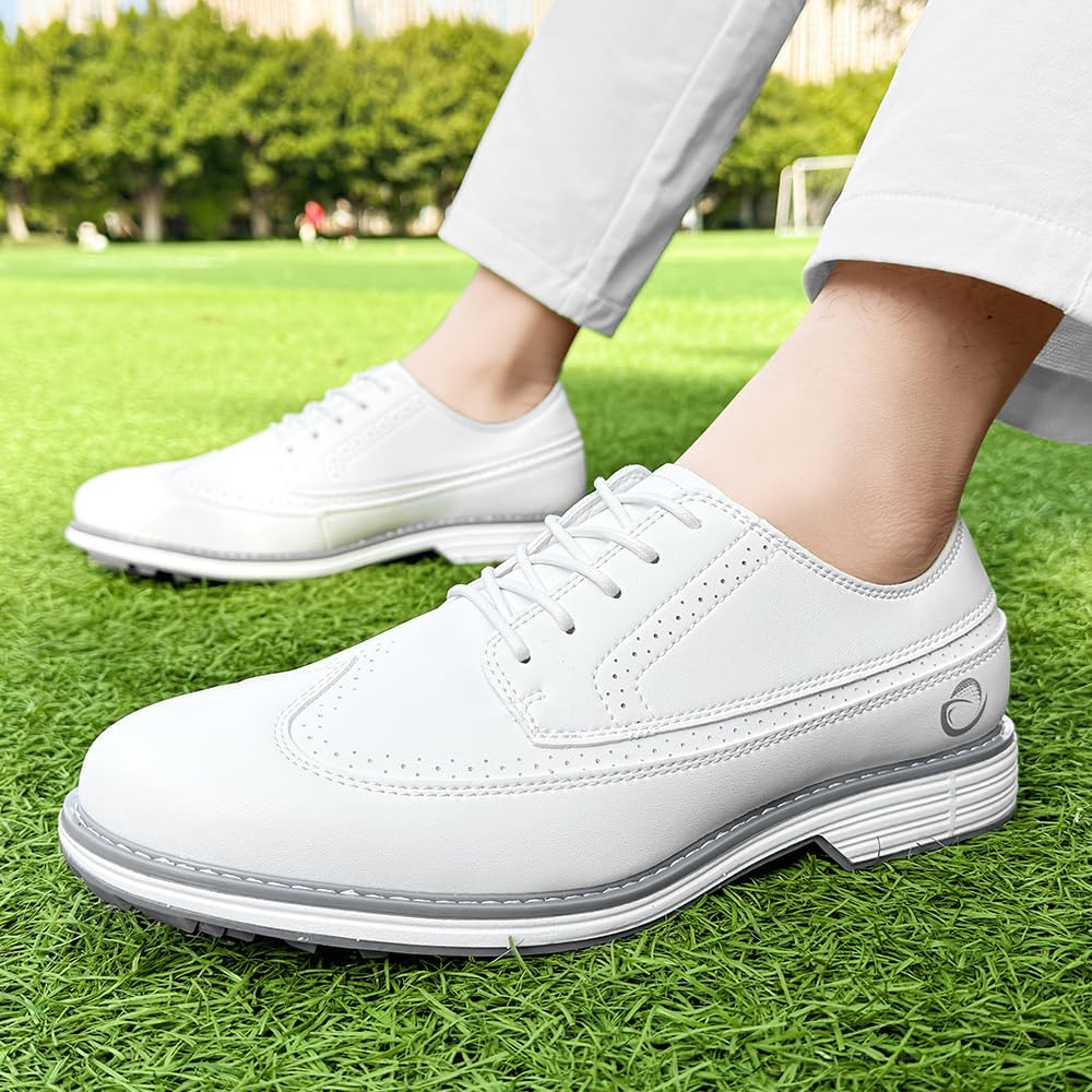 Men's Professional Golf Shoes Spikes Golf Sports Sneakers Male Waterproof Golfing Sneakers Walking Sports Shoes