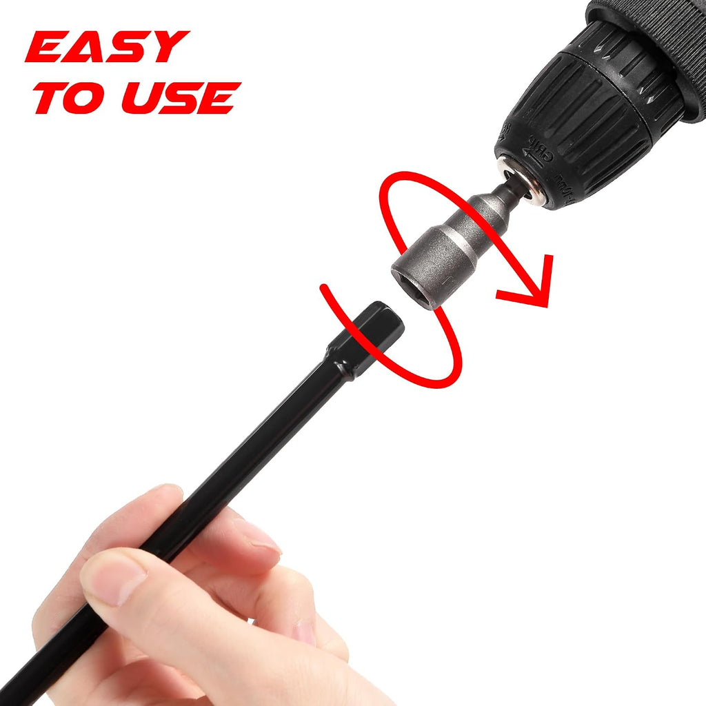 2pcs 15'' Ground Anchors Screw in Tent Stakes - Heavy Duty Earth Anchors