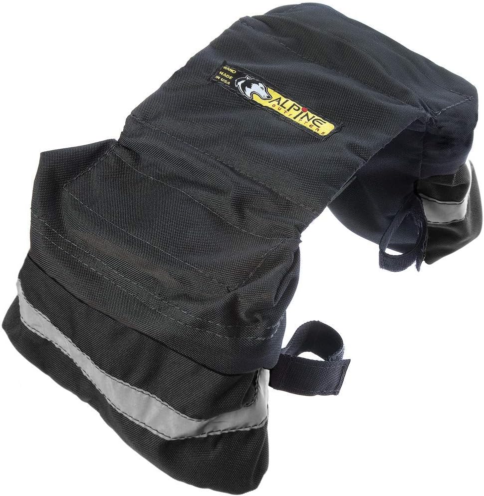 Alpine Outfitters Adventure Trekking Trail Backpack for Dogs. For Use with Urban Trail Harness for Hiking, Walking and Exploring. Handmade in the USA! (Large Blue)