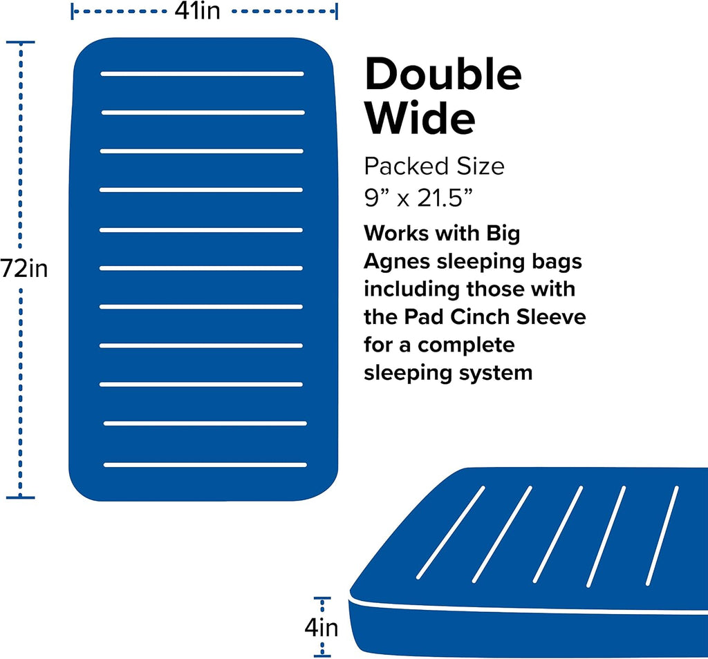 Big Agnes Captain Comfort Deluxe Camp - Sleeping Pad