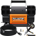 ALL-TOP Dual Cylinder Air Compressor with Digital Pressure Gauge Tire Inflator Kit, 12V Portable Inflator 12.35ft³/Min, Offroad Air Pump for Truck Tires, Heavy Duty Max 150 PSI for 4x4 Vehicle & RV
