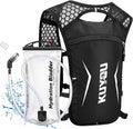 KUYOU Running Vest for Women & Men, Lightweight Hydration Backpack with 2L Water Bladder, Water Backpack for Trail Running, Hiking, Cycling & Marathon