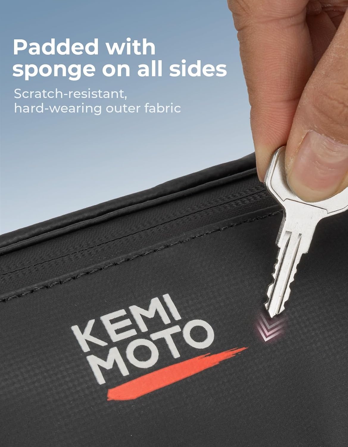 KEMIMOTO Dirt Bike Handlebar Bag Waterproof 1.5L