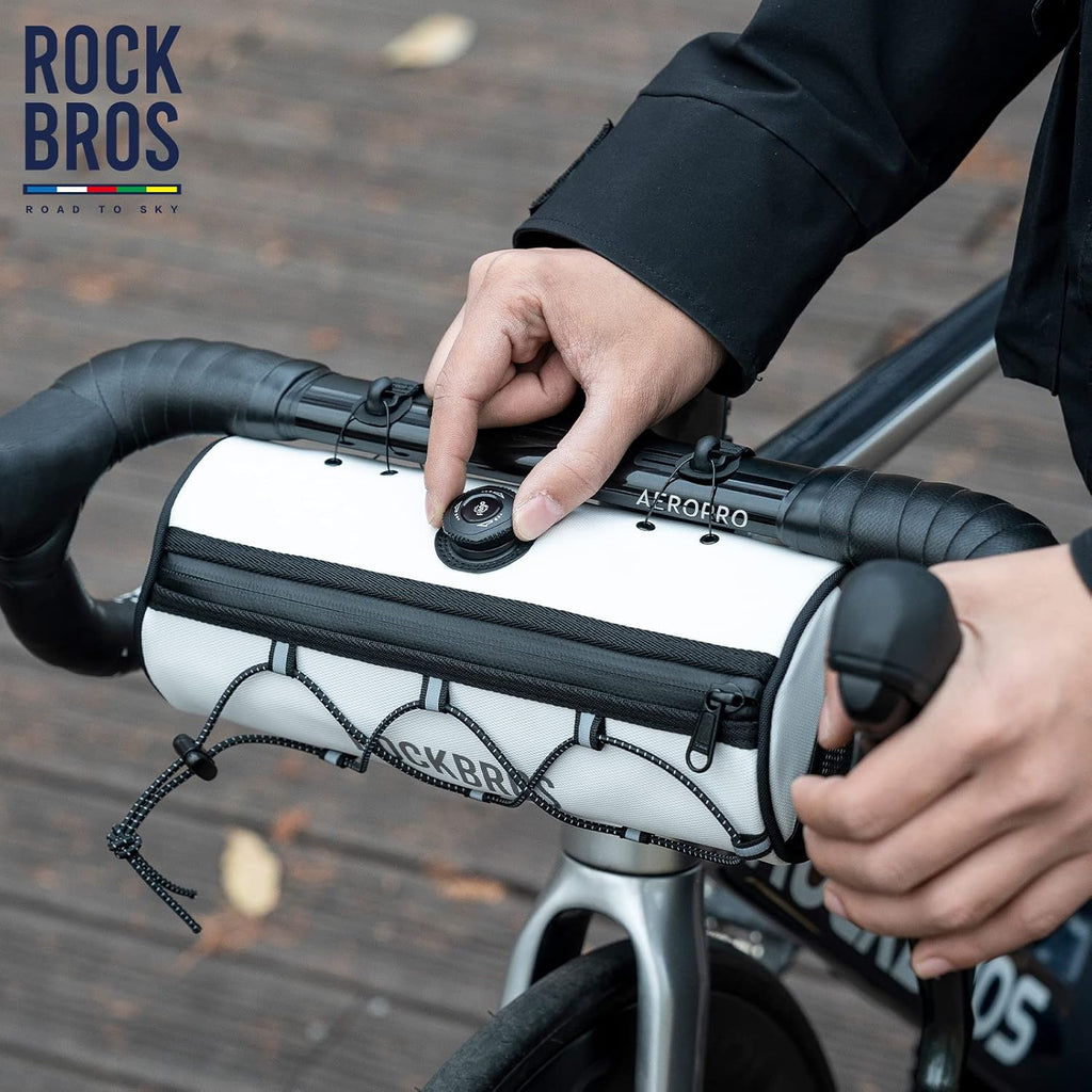 ROCKBROS ROAD TO SKY Bike Handlebar Bag 2L Knob Mount Lightweight