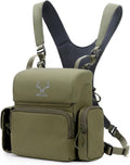 MOXULE Binocular Harness Chest Pack: Bino Case with Rangefinder Pocket XL