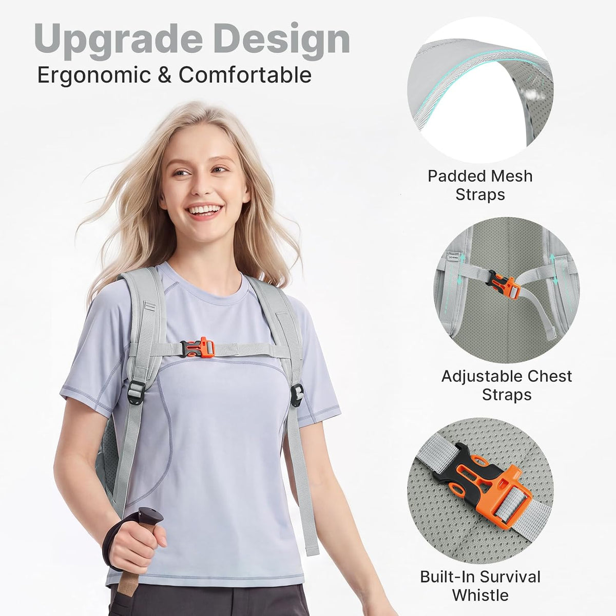 G4Free 10L Small Backpack for Women Men