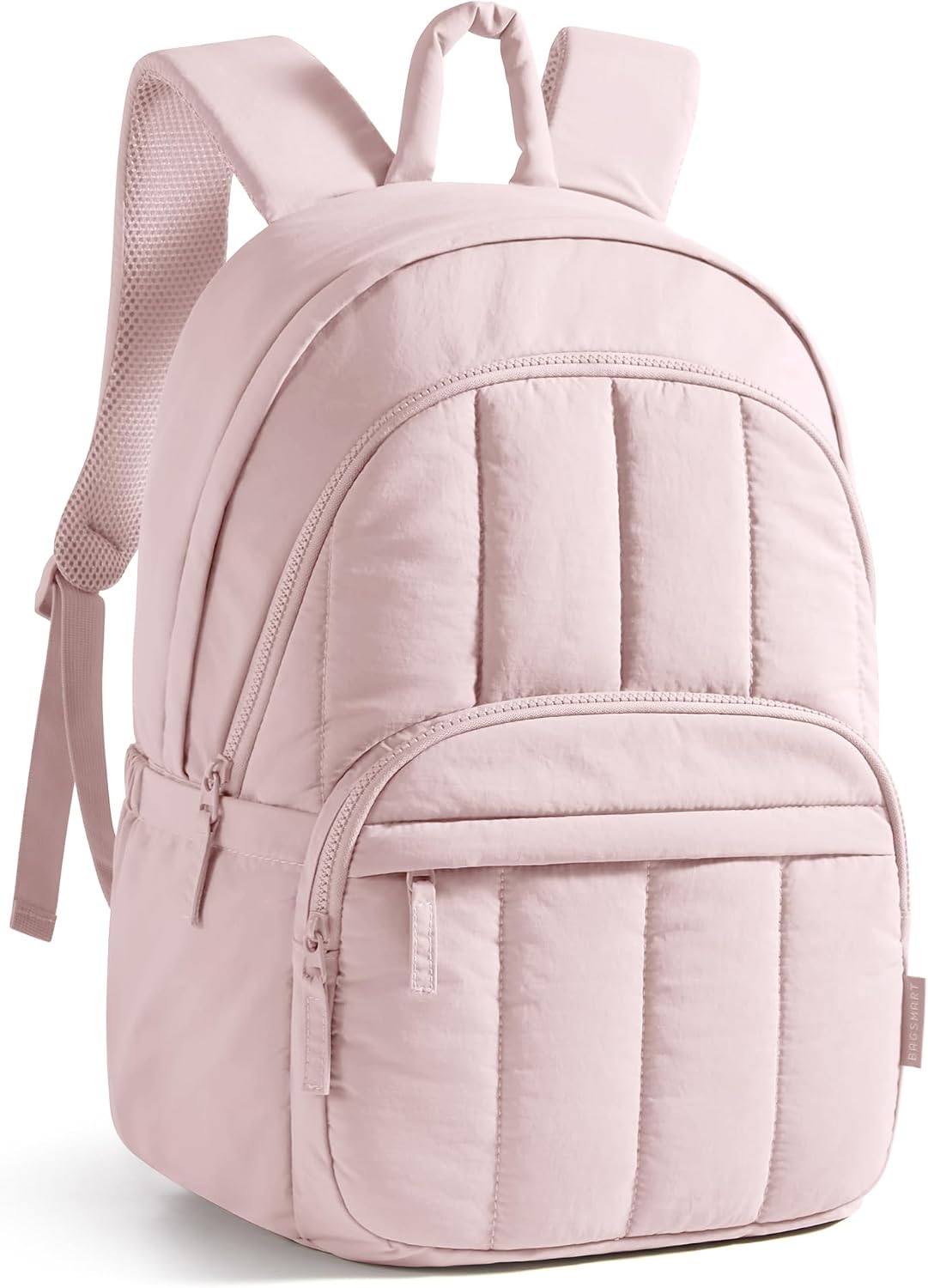 BAGSMART College Laptop Backpack,Cute Travel Backpack for Women,Quilted Computer Bookbag