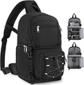 RAINSMORE Camera Sling Bag, Small Dslr/Mirrorless Camera Bag & Case