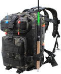 Fishing Tackle Backpack Lightweight Water-Resistant Rod Holder Bag
