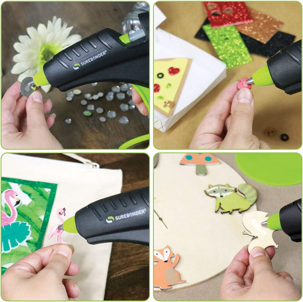 Surebonder DT-270FKIT Full Size Dual Temperature Glue Gun with 12-4-Inch Standard All Purpose Glue Sticks