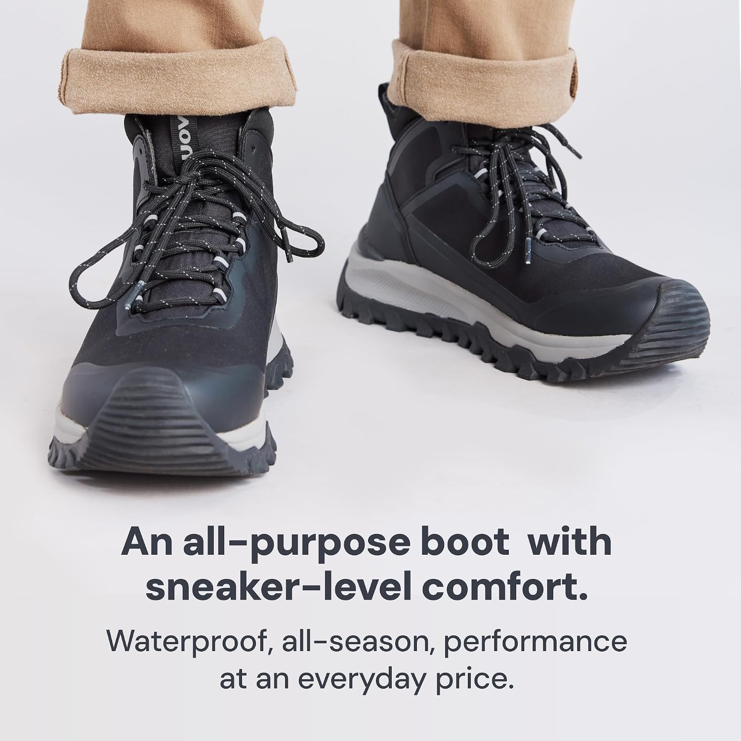 UOVO Men’s Monte City Boot, Waterproof