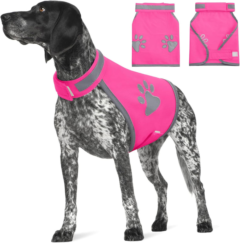 Reflective Dog Vest, High Visibility Dog Safety Vest for Hunting