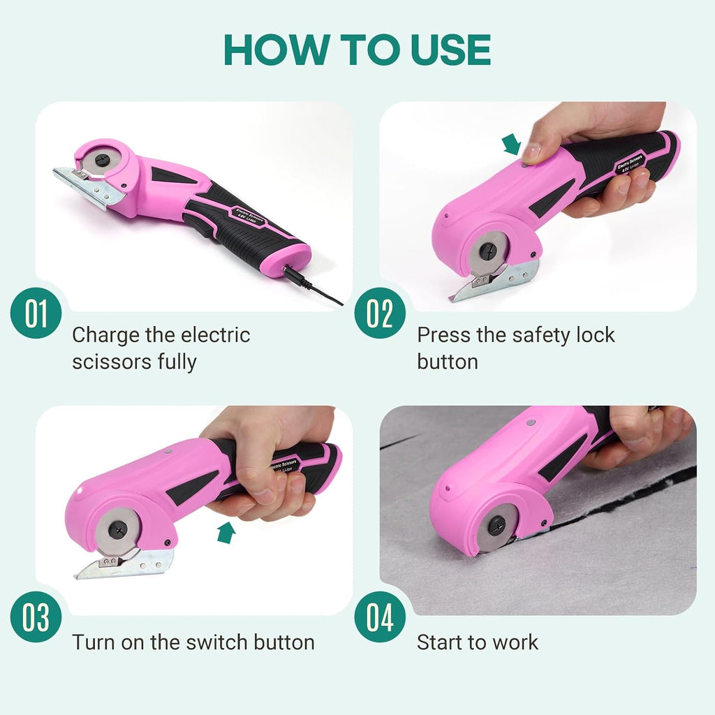 VLOXO Cordless Cardboard Cutter electric scissors for cardboard