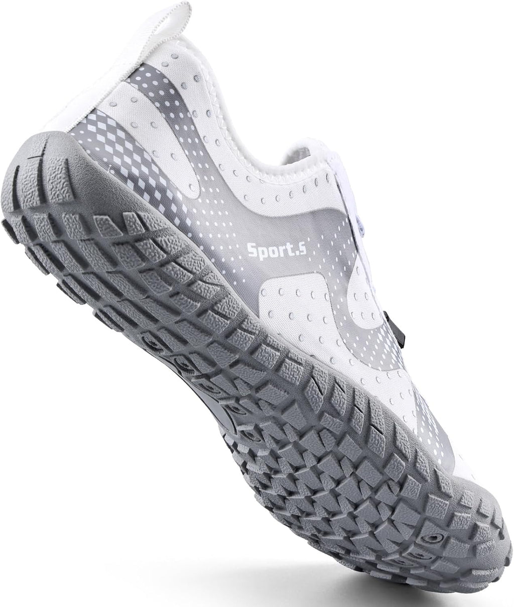 Water Shoes for Men Barefoot Quick-Dry Aqua Sock Outdoor Athletic Sport Shoes for Kayaking, Boating, Hiking, Surfing, Walking