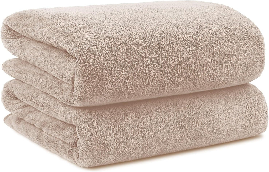 Orighty Bath Towels, Soft Feel Bath Towel, 2 Pack (27'' x 54'')