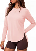 MAGCOMSEN Women's UPF 50+ Long Sleeve Shirt Moisture Wicking Top for Hiking