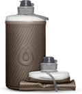 HydraPak Flux Collapsible Backpacking Water Bottle (1.5L, Mammoth Grey)