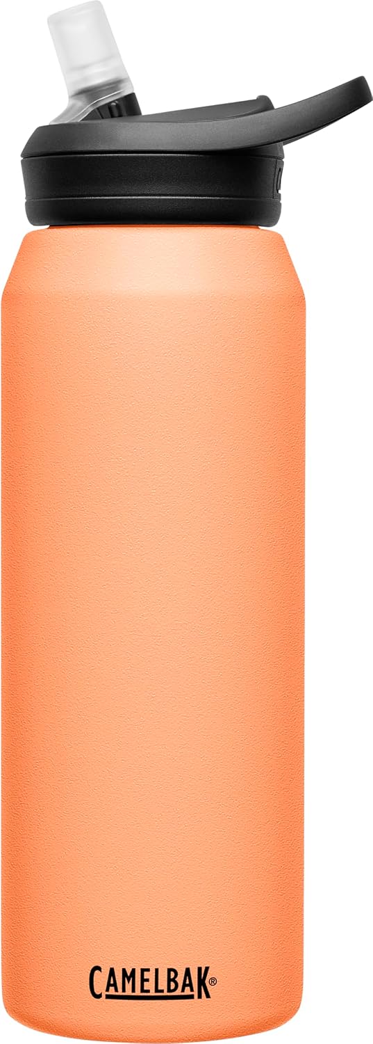CamelBak Eddy+ Insulated Stainless Steel 25oz Water Bottle with Straw, Leakproof Cold Hydration Bottle, Seafoam