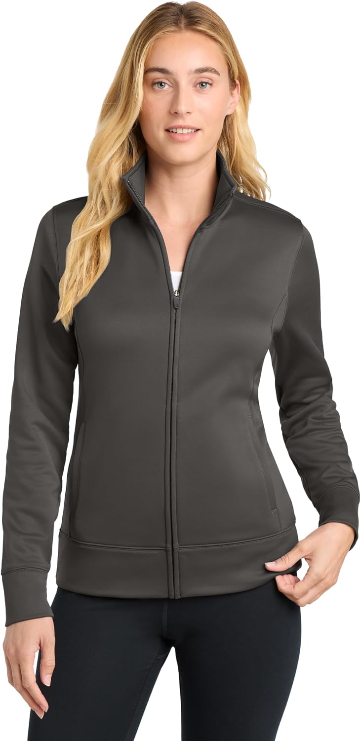 SPORT-TEK Women's Sport-Wick Fleece Full Zip Jacket