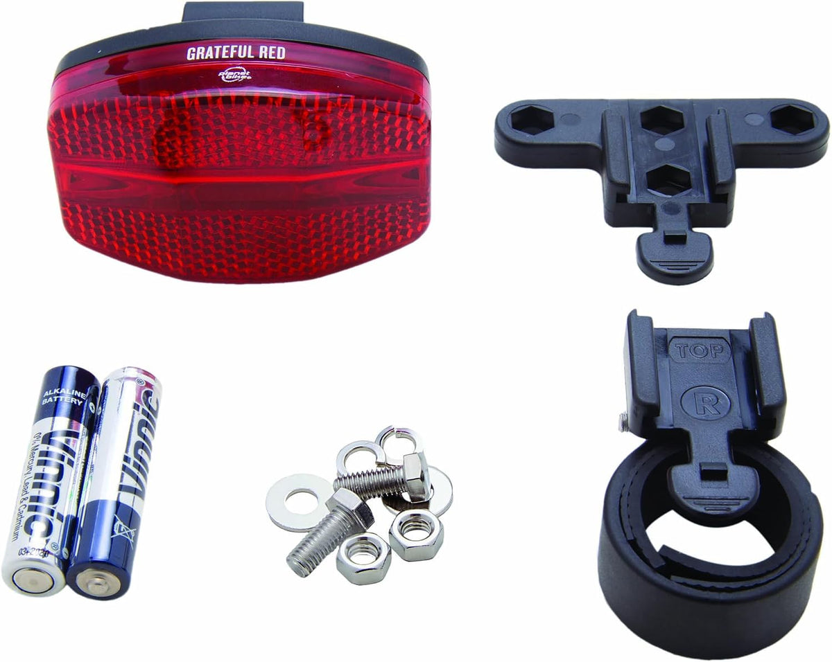 Planet Bike Grateful Red bike tail light
