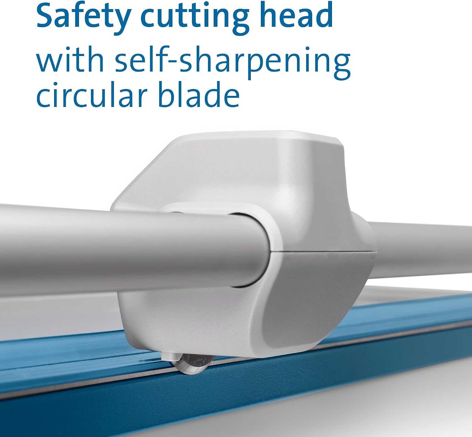 Dahle 552 Professional Rotary Trimmer, 20" Cut Length, 20 Sheet Capacity, Self-Sharpening, Dual Guide Bar, Automatic Clamp, German Engineered Paper Cutter