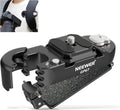 NEEWER Backpack Camera Clip Mount with Square QR Plate, Upgraded Safety Latch, Quick Release Camera Belt Clip Backpack Strap Compatible with PD QR System Canon Nikon Sony DSLRs, GP67