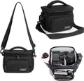 Cwatcun Camera Bag Sling Compact, Crossbody Case for DSLR/Mirrorless