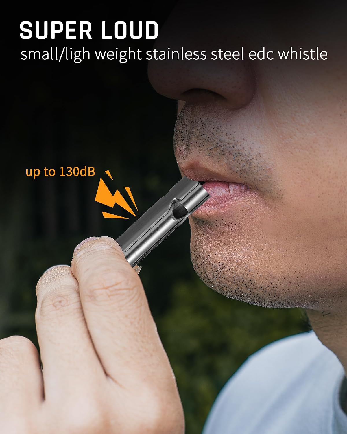 TISUR Loud Emergency Whistles,Whistle Keychain dog whistle
