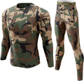 Mens Thermal Underwear Long Johns Set Cold Weather Hunting Base Layer